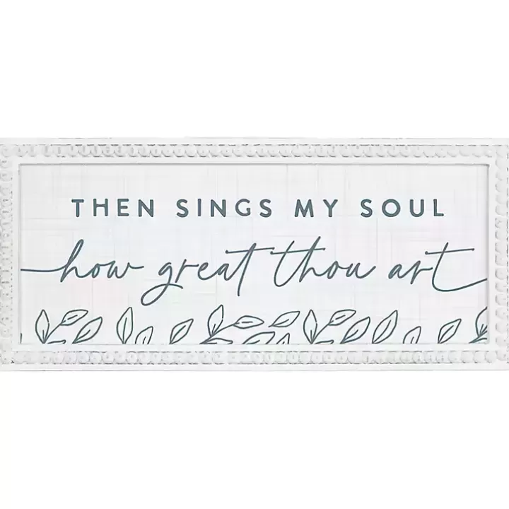 Best Sale How Great Thou Art Wall Plaque Wall Quotes & Signs