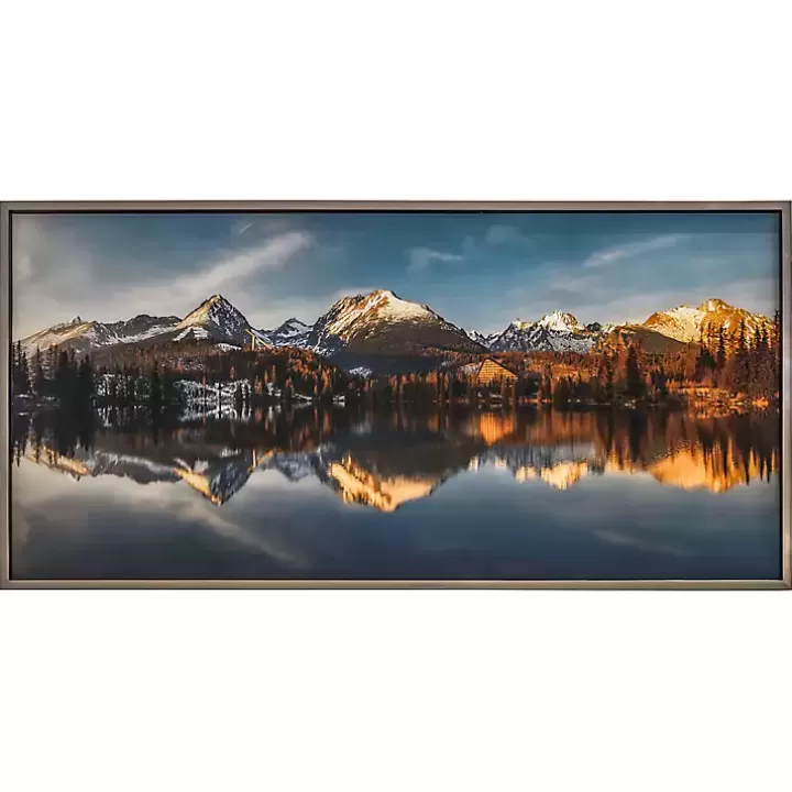 Outlet Identic Image Framed Tempered Glass Print Framed Art