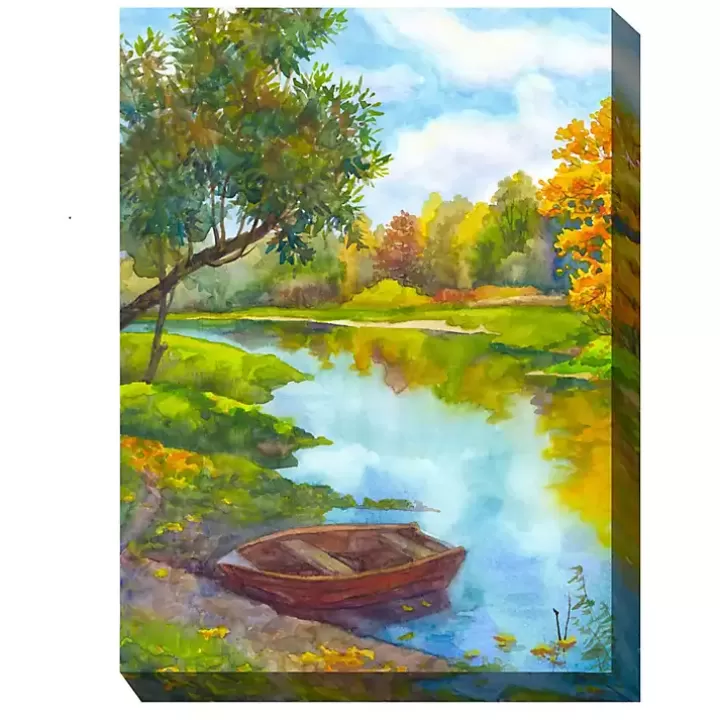 Cheap Idle Time Outdoor Canvas Art Print Outdoor Wall Decor