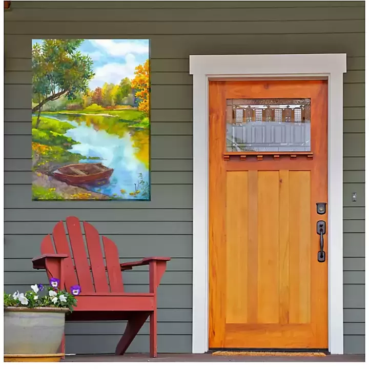 Cheap Idle Time Outdoor Canvas Art Print Outdoor Wall Decor