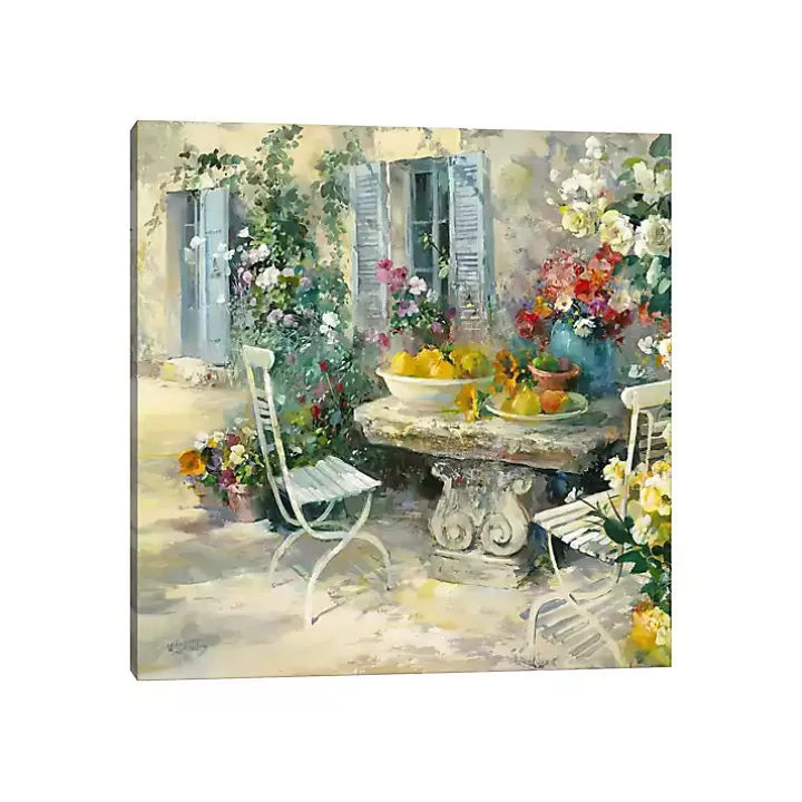 Sale Idyllic Garden Canvas Art Print Canvas Art