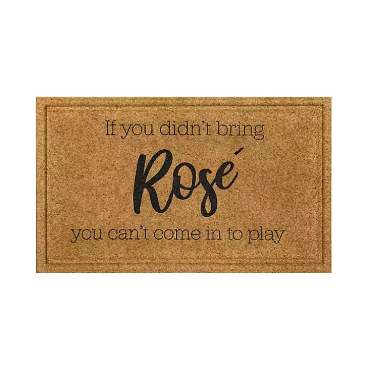 Sale If You Didn't Bring Rose Welcome Mat Doormats