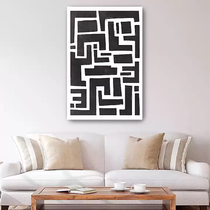 Discount Imperfect Shapes Canvas Art Print Canvas Art