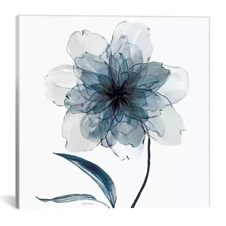 Discount Indigo Bloom II Canvas Art Print Canvas Art