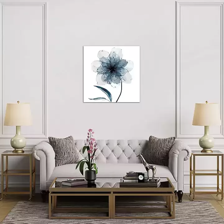 Discount Indigo Bloom II Canvas Art Print Canvas Art