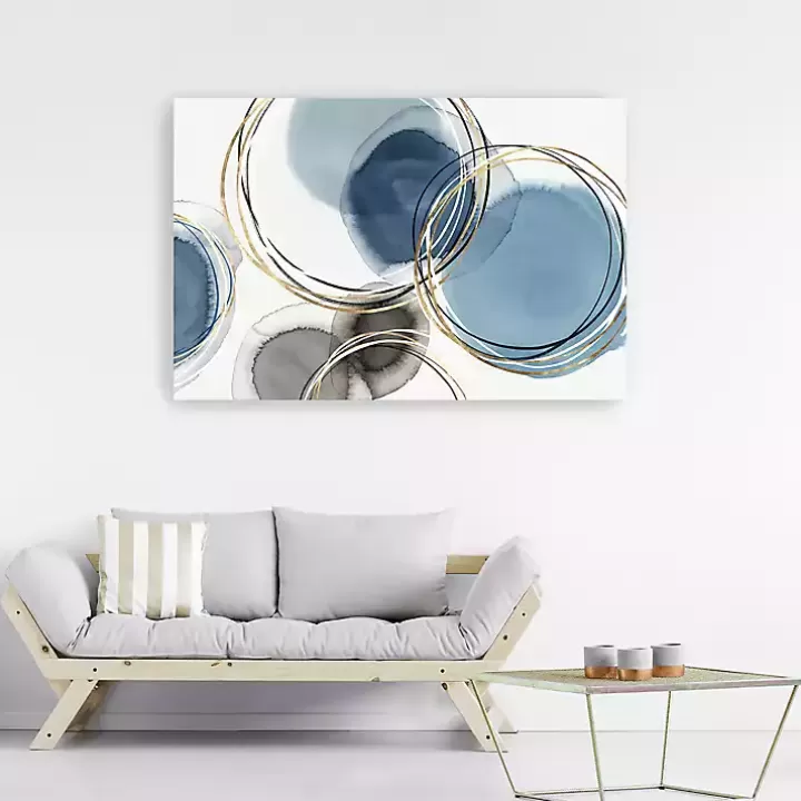 Shop Infinity Indigo II Canvas Art Print Canvas Art