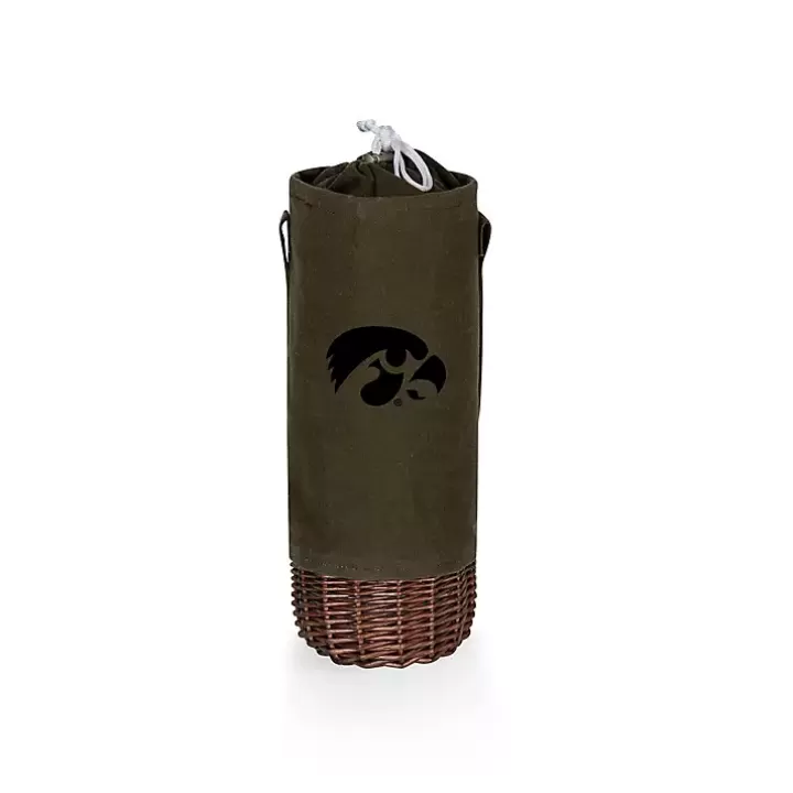 Sale Iowa Hawkeyes Insulated Wine Bottle Tote Barware