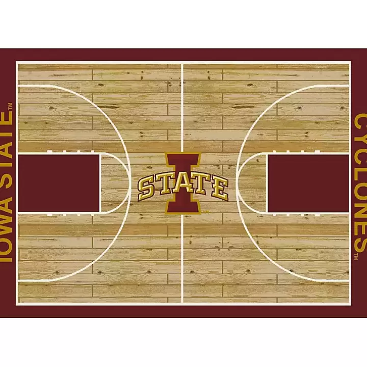 New Iowa State University Courtside Area Rug, 4x6 Area Rugs