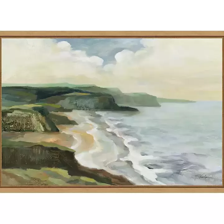 Sale Irish Coast Framed Canvas Art Print Canvas Art