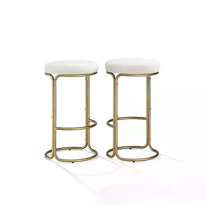 Best Sale and Gold Carson Counter Stools, Set of 2 Bar Stools & Counter Height Stools