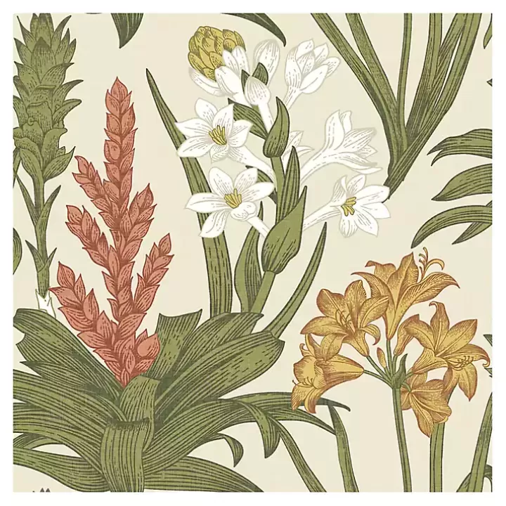 Clearance Botanical Villa Peel & Stick Wallpaper Wall Murals & Wallpaper