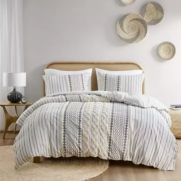 Hot Cotton Tufted Full/Queen 3-pc. Comforter Set Comforters