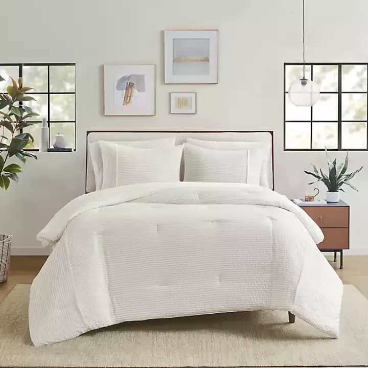 Best Sale Striped Oversized King 3-pc. Comforter Set Comforters