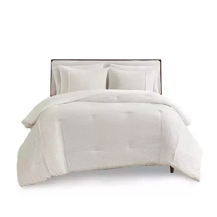 Best Sale Striped Oversized King 3-pc. Comforter Set Comforters