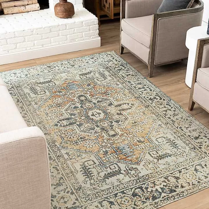 Online Wilcox Medallion Area Rug, 6x9 Area Rugs