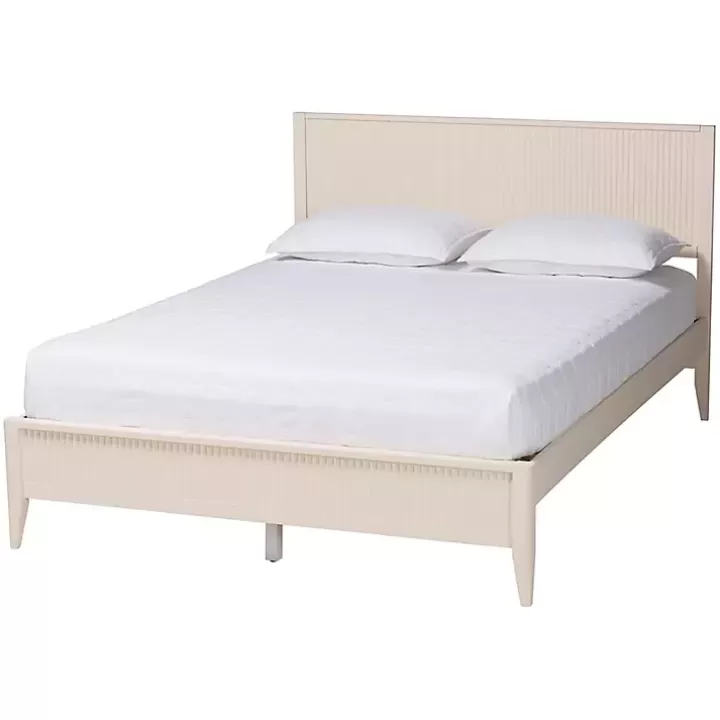 Store Wood Fluted Headboard Primrose Queen Bed Beds & Headboards