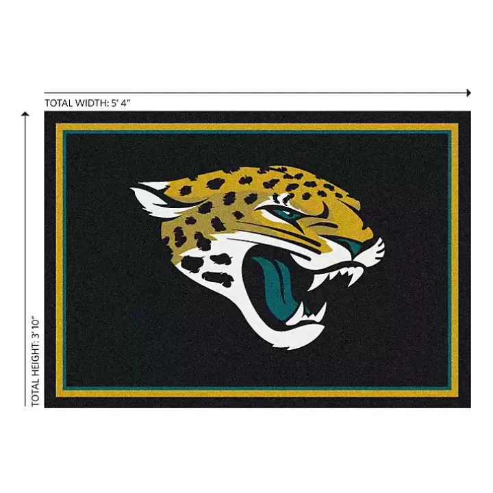 Cheap Jacksonville Jaguars Area Rug, 4x6 Area Rugs