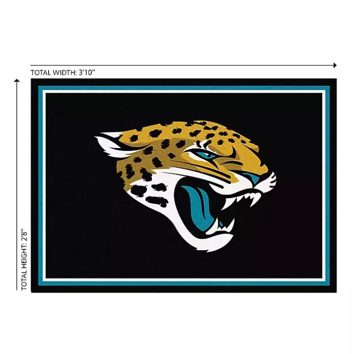 Best Sale Jacksonville Jaguars Area Rug, 3x4 Area Rugs