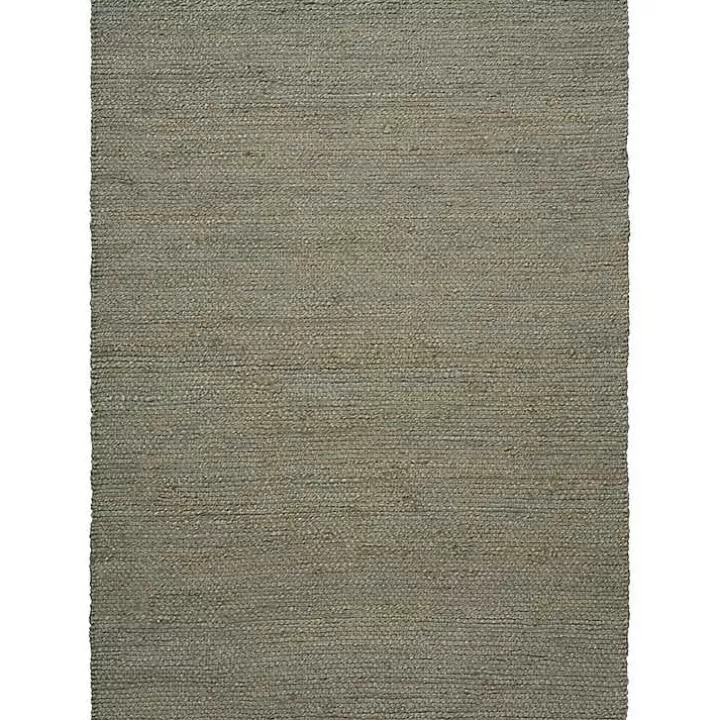 Hot Jaxon Sage Natural Jute Area Rug, 5x7 Area Rugs