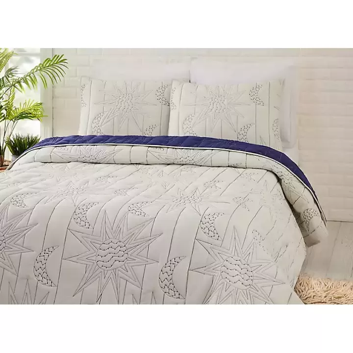 Sale Justina Blakeney Sun & Moon King Quilt Set Quilts