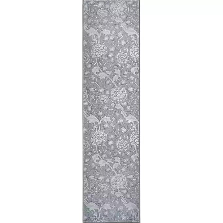 Cheap Kalini Floral Washable Runner, 2x7 Area Rugs