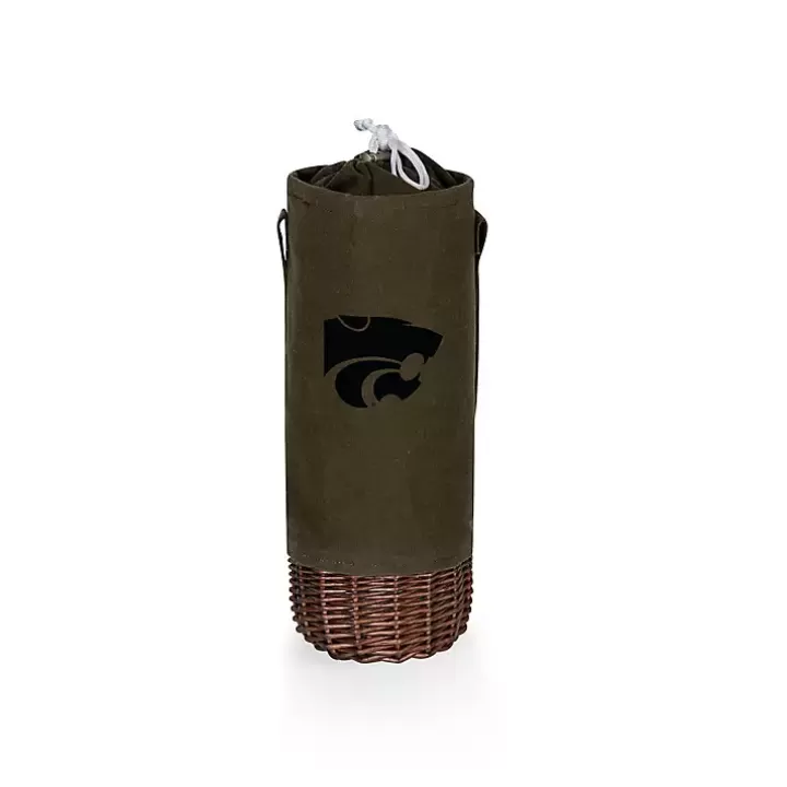 Clearance Kansas State Wildcats Insulated Wine Bottle Tote Barware