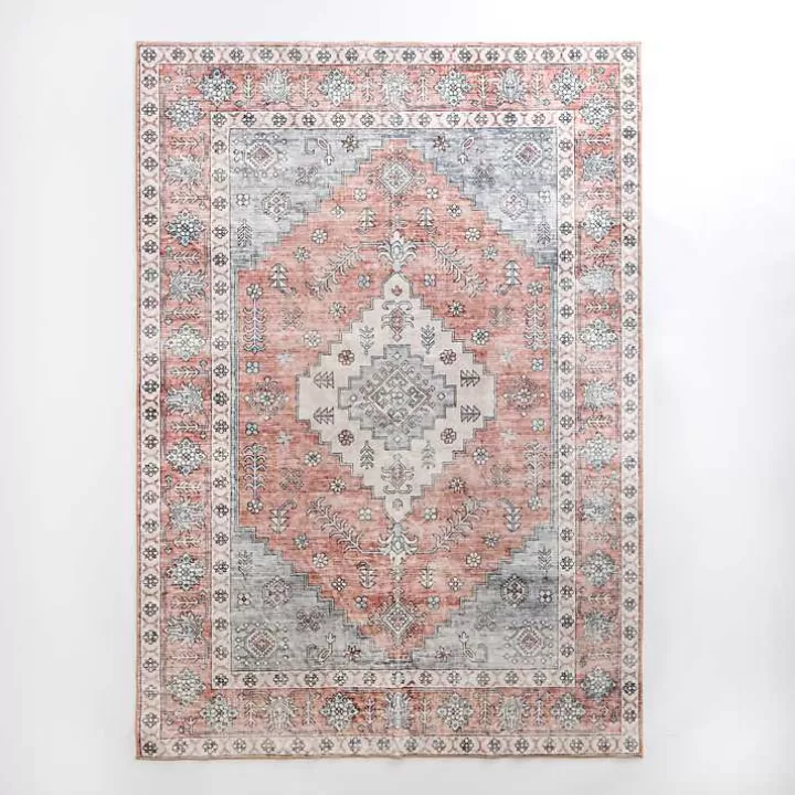 Flash Sale Kelly Traditional Washable Area Rug, 5x8 Area Rugs