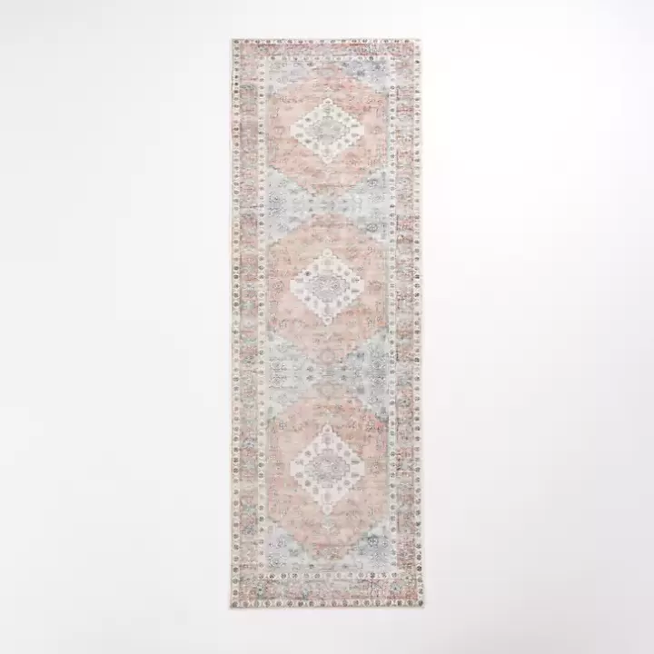 Outlet Kelly Traditional Washable Runner, 2x7 Area Rugs