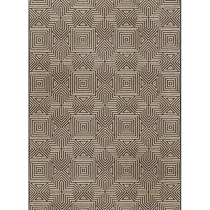 Online Kylie Gray Modern Abstract Outdoor Rug, 8x10 Outdoor Rugs