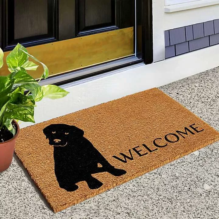 Clearance Labrador Welcome Doormat Doormats