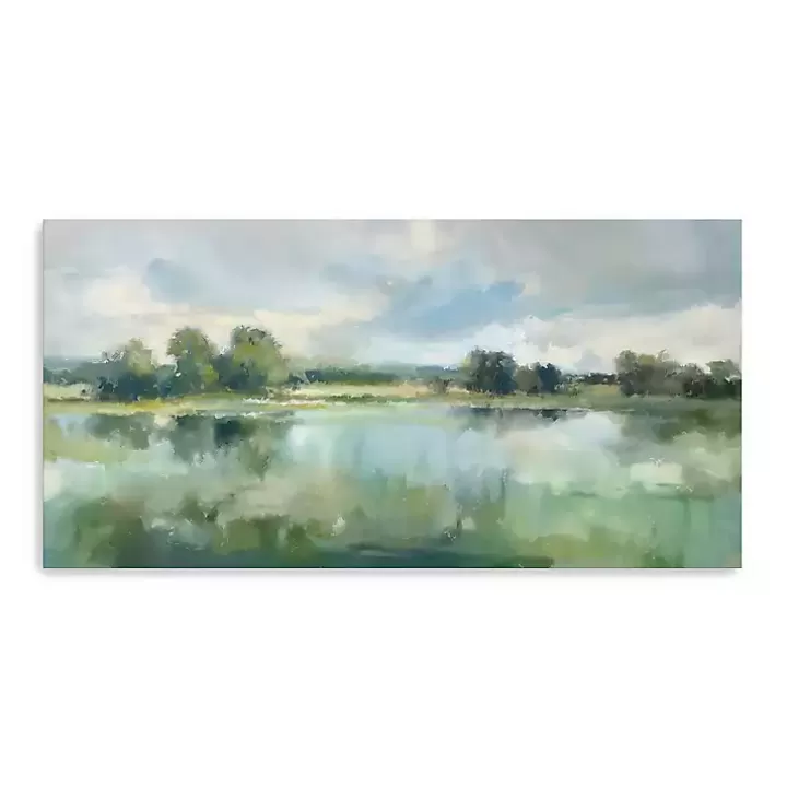 Outlet Lake of the Meadows Canvas Art Print Canvas Art