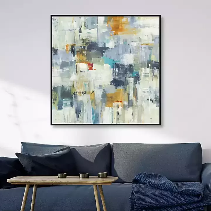 Outlet Layers of Life II Framed Canvas Art Print Canvas Art