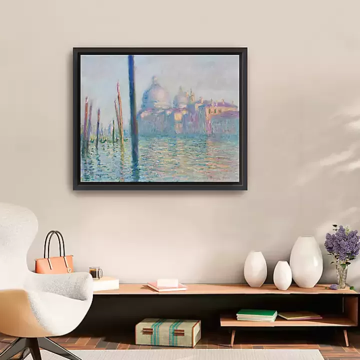 Outlet Le Grand Canal-Venice Framed Canvas Art Print Canvas Art