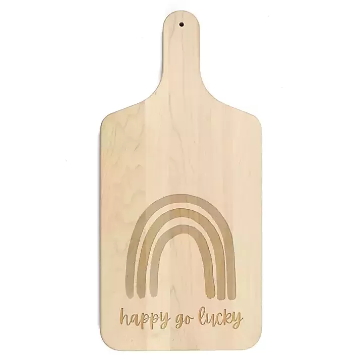 Cheap Light Brown Happy Go Lucky Cutting Board Serving & Entertaining