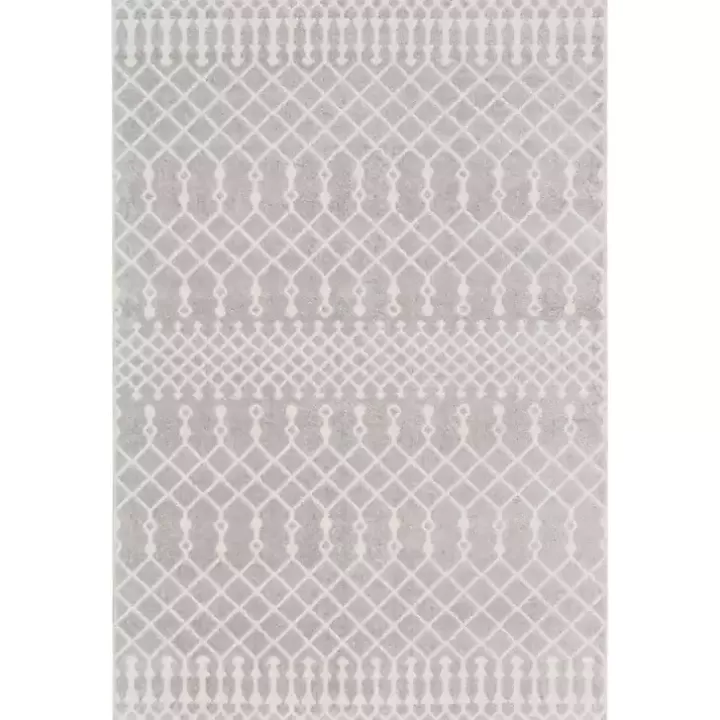 Hot Light Moroccan Washable Area Rug, 4x6 Area Rugs