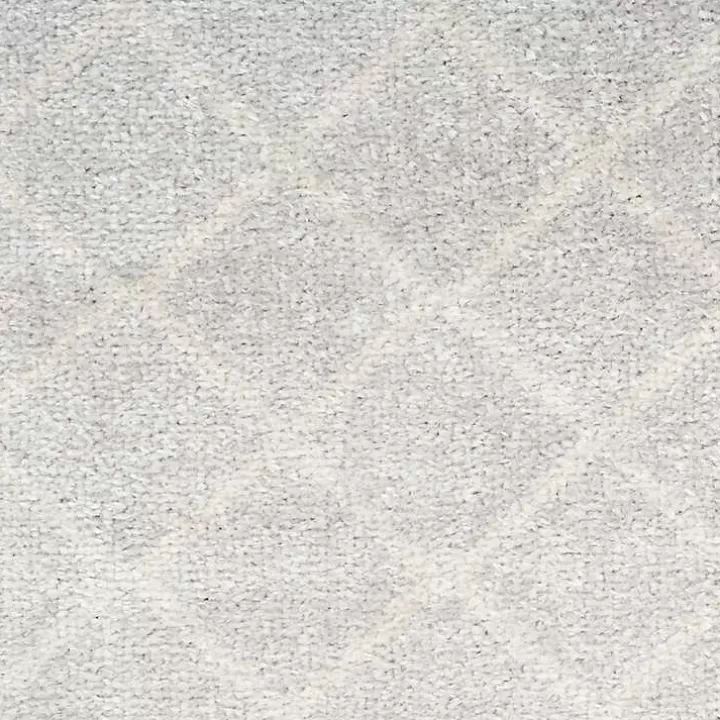 Outlet Light Moroccan Washable Runner, 2x12 Area Rugs