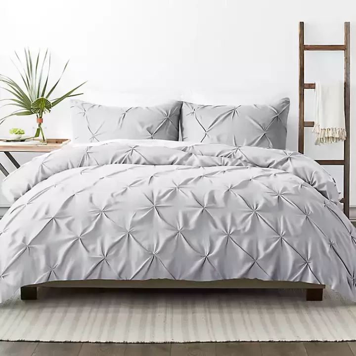 Outlet Light Soft Pinched 3-pc. King Duvet Cover Set Duvets