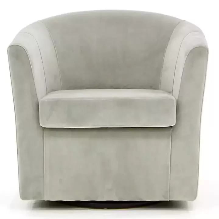 Fashion Light Swivel Barrel Accent Chair Accent Chairs