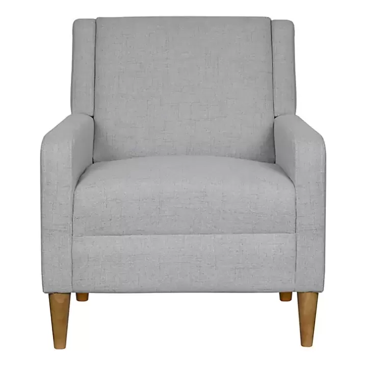 Clearance Light Upholstered Juno Accent Chair Accent Chairs