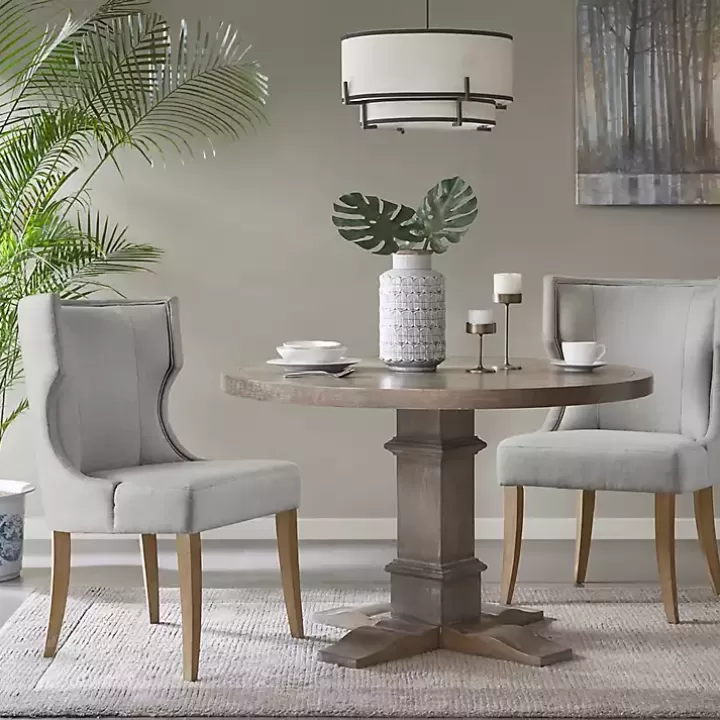 Fashion Light Wingback Dining Chair Dining Chairs