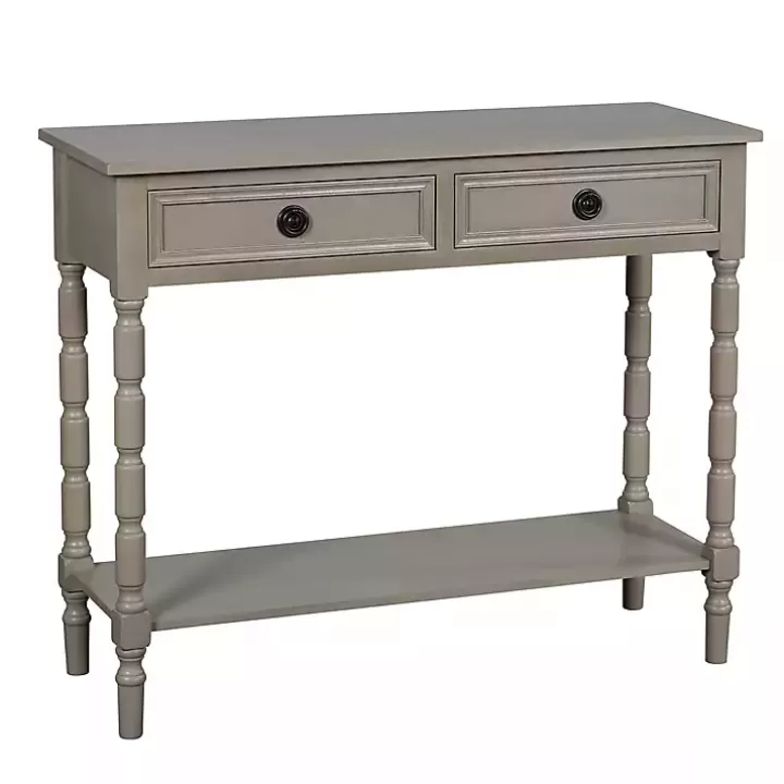 Flash Sale Light Wood 2-Drawer Barrett Console Table Console Tables