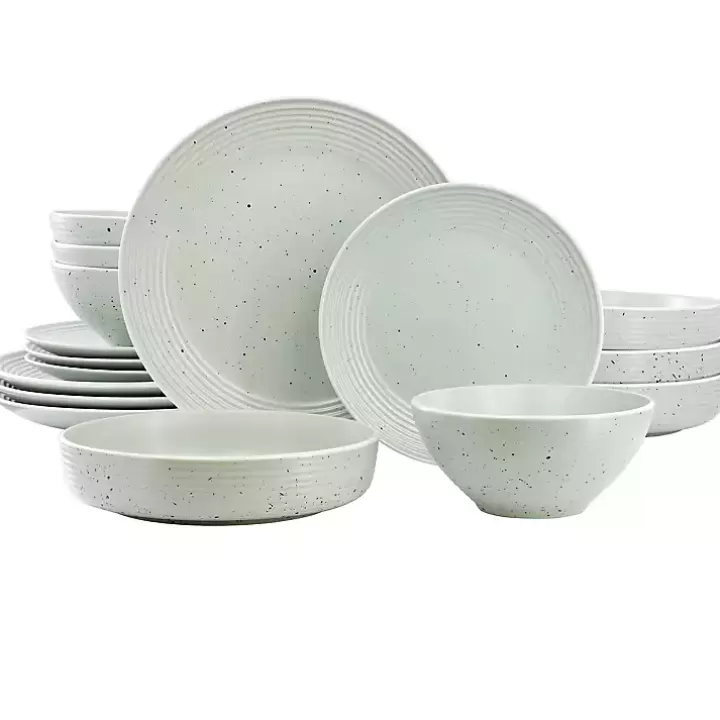 Cheap Light Emilia Stoneware 16-pc. Dinnerware Set Dinnerware