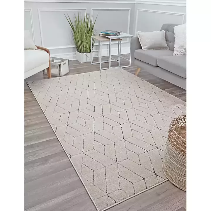 Hot Limestone Chanai Area Rug, 8x10 Area Rugs