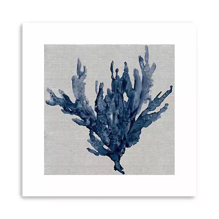 Online Linen Sea Coral I Canvas Art Print Canvas Art