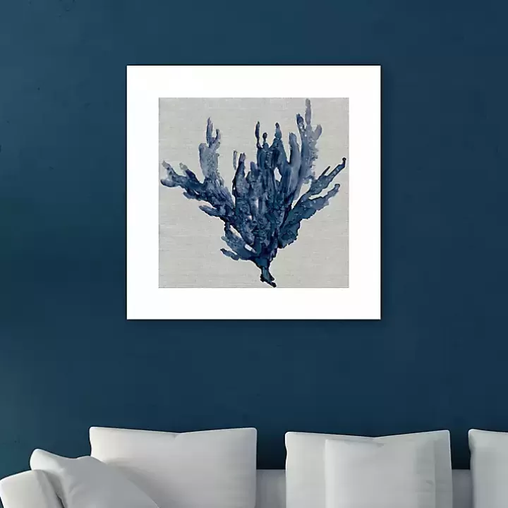 Online Linen Sea Coral I Canvas Art Print Canvas Art