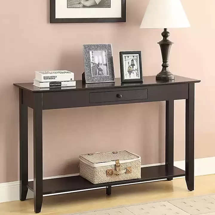 Store Long Single Drawer Console Table Console Tables