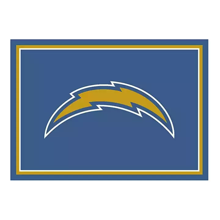 Cheap Los Angeles Chargers Area Rug, 4x6 Area Rugs