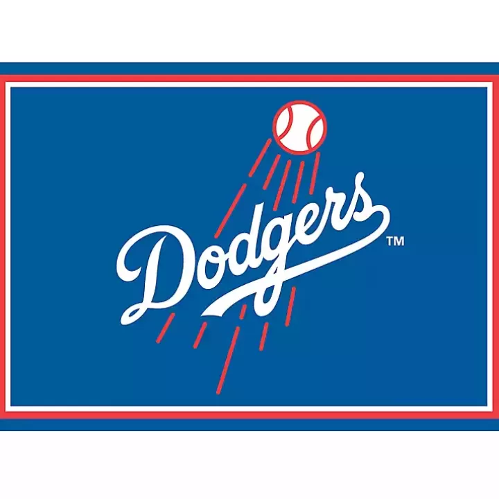 Sale Los Angeles Dodgers Spirit Rug, 3x4 Area Rugs