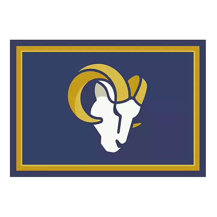 Online Los Angeles Rams Area Rug, 4x6 Area Rugs