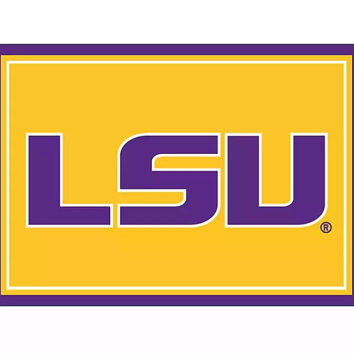 Hot Louisiana State University Area Rug, 3x4 Area Rugs